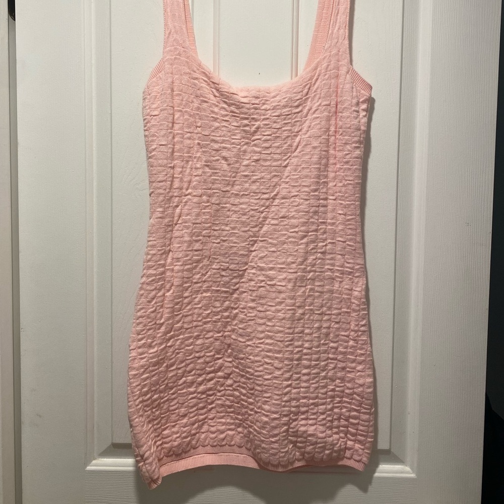 Adorable pink free people dress barely worn